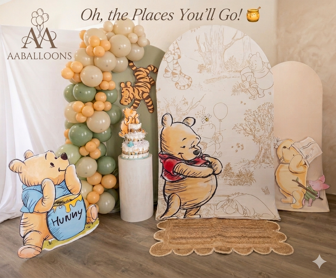Elegant balloon decoration by AABallons